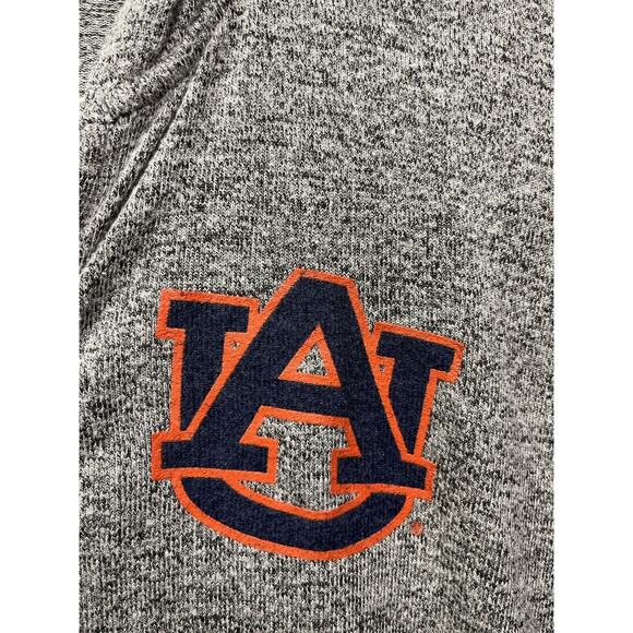 Auburn Tigers Fanatics Sweatshirt Womens Small Gray Full Zip Jacket War Eagle - Picture 4 of 6